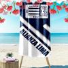 Alianza Lima Print Beach Towel, Large Soft Quick Dry Towel for Beach Camping Swimming