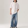 Levi's T-Shirts Men's White Crew Neck Moderate 003L0-0000