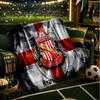 Sunderland Crest Throws Blanket Flannel Blankets Plush for Couch Bed Gifts for Men Women Travel Picnic Blanket Christmas Fan Gifts