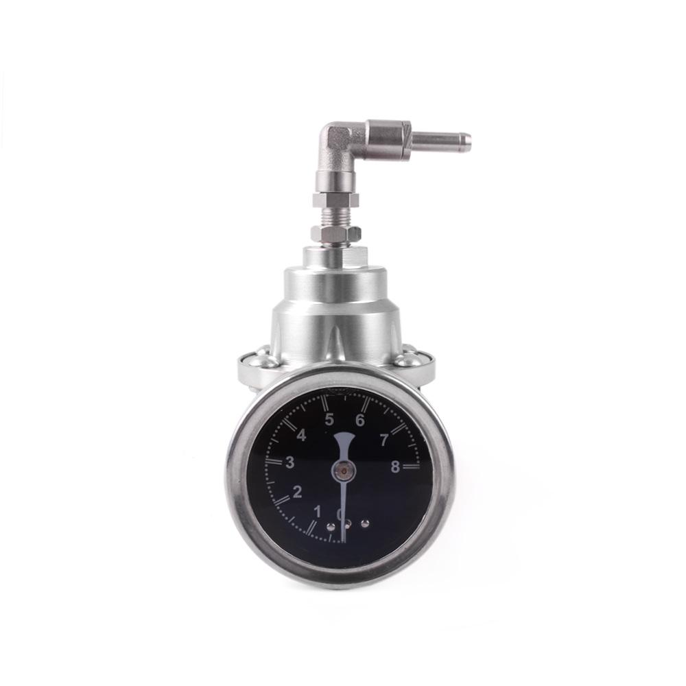 Universal Adjustable Fuel Pressure Regulator Tomei Type With Original Gauge and Instructions AN6 1/8NPT RS-FRG003