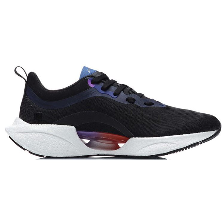 Li-Ning Ultra Light 18 Racing Professional Low-Top Running Shoes Women Running Shoes Black Blue ARMR008-2