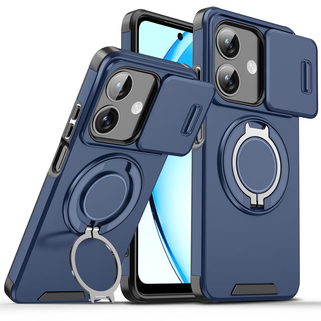 Pro pouzdro Xiaomi Redmi K80 Ultra Kryt Redmi K80 Kryt K80 Pro Magnetický kroužek Brnění Posuvný kryt objektivu fotoaparátu Kryt pro bezdrátové nabíjení Magsafe