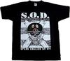 Men's S.O.D. Sod Stormtroopers of Death Sod Short Sleeve T Shirt Black