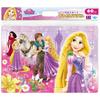 Tenyo Children's Puzzle, Disney Tangled, Dreaming Rapunzel, 60 Pieces, Children's Puzzle DC-60-093, Coat with Storage Cover, Ages 4 and Up