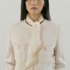 Lucirzu Lucir Zu Silk Twillies Scarf (beige)