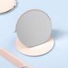 Miroir rond avec support en ivoire