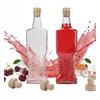 Ukrainian Bottle 500Ml With Cork Glass Bottles For Liqueurs Wine Juice 0.5L