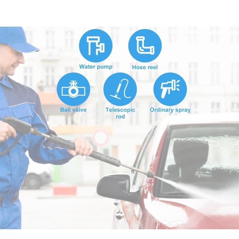 Quick Connect Hose Adapter Fittings Outdoor Watering Equipment Attachments for Pressure Washers, NPT Water Guns Adaptors