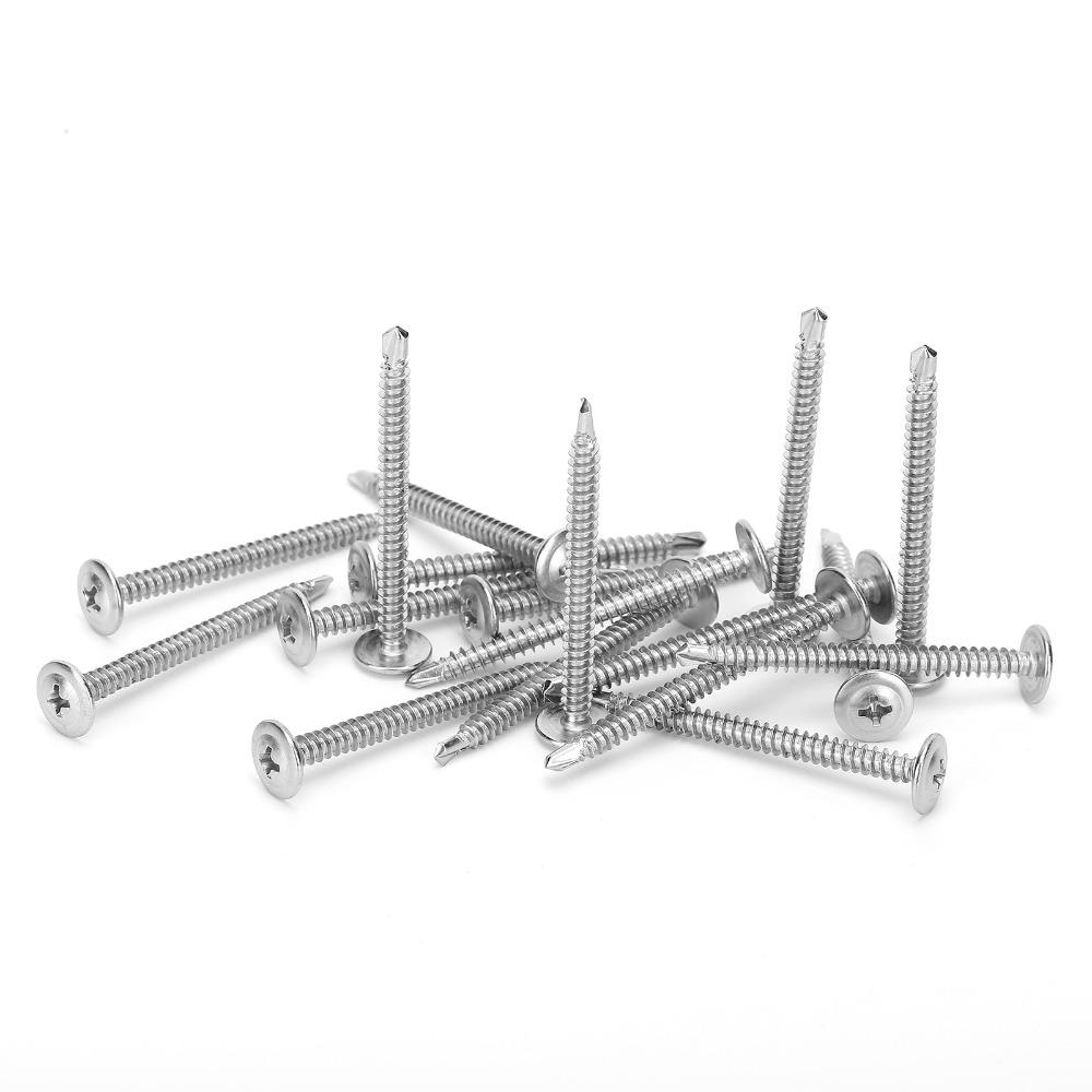 25PCS Phillips Drive Self Tapping Screws Quick Tek Screw Self Sheet Metal Screws For Wood