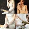 Ultra Thin Clothing Accessories Bridal Gown Mittens Tulle Gloves Party Dress Wedding Bridal Gloves