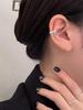 Starry Sky Pearl Tassel Ear Hook with Zircon – No Piercing Needed