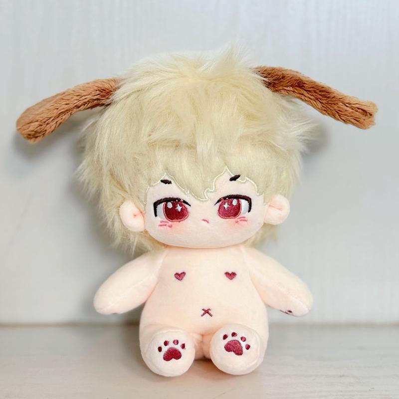 20cm Kawaii Pluche Katoenen Pop Idool Knuffel Superster Figuur Poppen Twaalf Sterrenbeelden Pop Kan Kleding Wisselen Cadeau