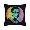 Notorious RBG Ruth Bader Ginsburg Quote Feminist  Square Pillow Case Polyester Cushions for Sofa  Funny Cushion Covers