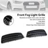 2 Peças Grelha Grade Tampa de Farol de Nevoeiro do Para-choque Dianteiro 8XA807681B 8XA807682B Adequado para A1 8X 2015-2018