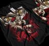 Doma Kimetsu No Yaiba T-Shirt Demon Slayer Tanjiro Unisex Black Tshirt GIFT 075