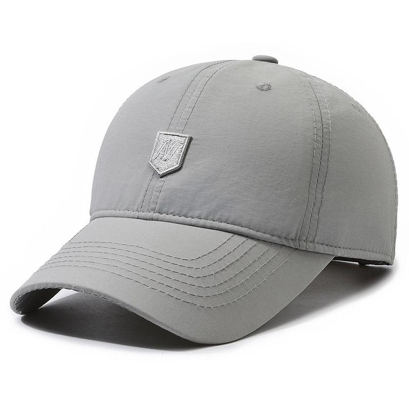 Lente Zomer Hoed Heren Dunne Letter Geborduurd Sneldrogend Ademend Baseballpet Outdoor Sporten Zonnescherm Pet