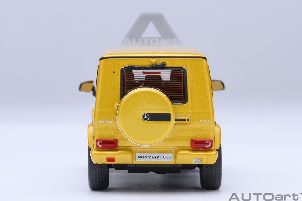 AUTOart 1/64 Scale Mercedes-AMG G 63 2017 (Yellow) Finished Product 20201