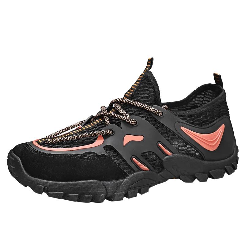 Fashion Autumn Men's Brook Shoes Casual Sneakers Breathable Mens Sports for Men Outdoor Beach Water Male Non-slip Sneaker New Fashion