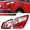 Car Rear Tail Light Outer Inner Brake Fog Lamp Accessories Car Warning Running Light for Nissan Qashqai 2008-2015 EU Version