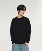 SIGNATURE Raglan Rolling Crewneck Knit [Black]