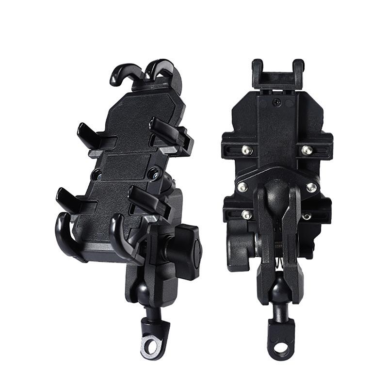 "360-degree Adjustable Phone Bracket for Motorbike & Electric Scooter; Ideal for Ride & Delivery Navigation