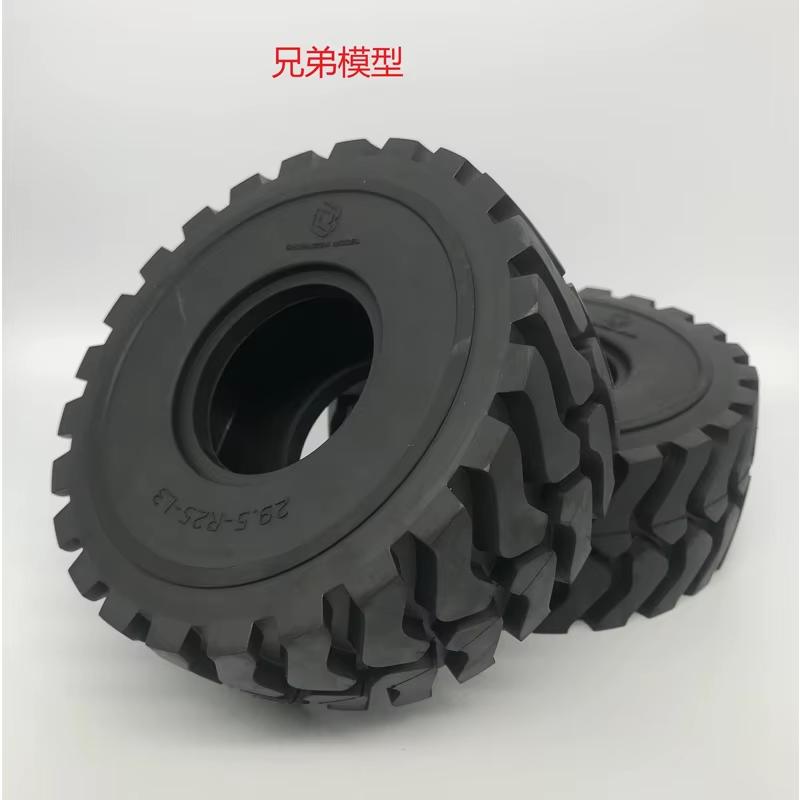 142mm Outer Diameter Engineering Vehicle Model Tire Loader Model Mining Truck Model Forklift with Liner