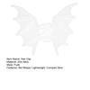 Women Hair Clip Halloween Bat Shape Shark Hair Claw Anti-slip Teeth Metal Grabbing Clips Hair Accessories