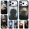Eagle Hawk Bird Animal Phone Case for iPhone 17 Air 16 15 11 12 14 13 Pro Max Shockproof Cover