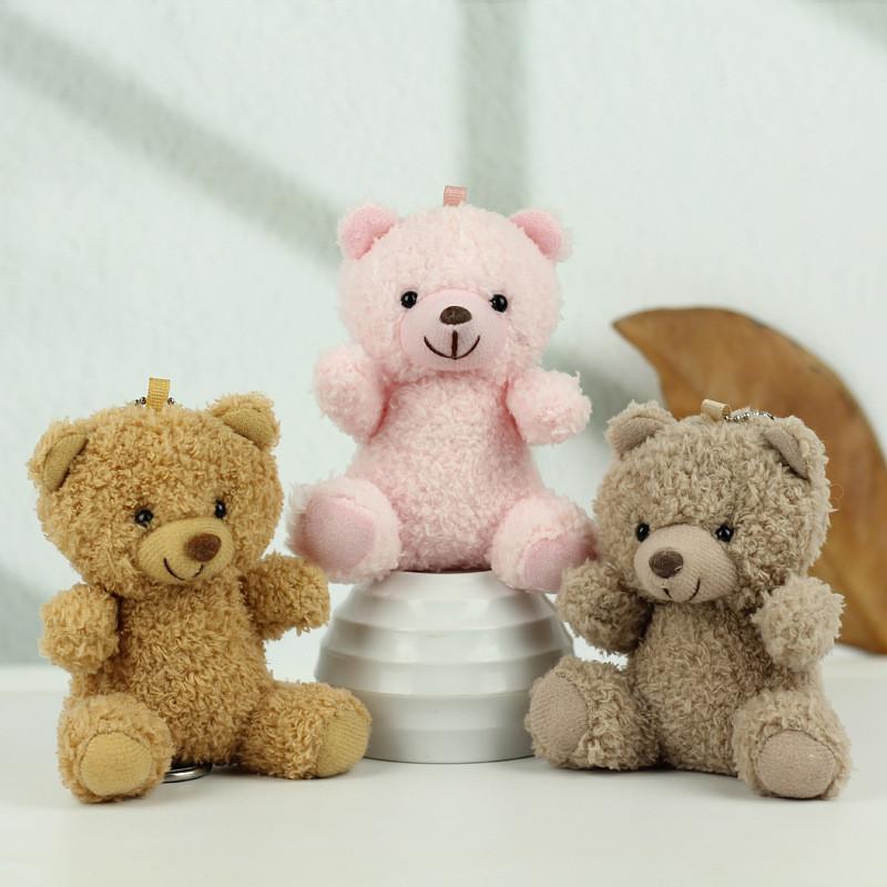 Portachiavi Peluche Orsetto Mini Carino Adorabile Accessorio Orso Per Zaino Scolastico Bambini Regali