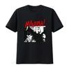 Malaria Retro Punk Band T Shirt for Men and Women Vintage Style High Quality Print Unique Design Vintage Washed Stretched