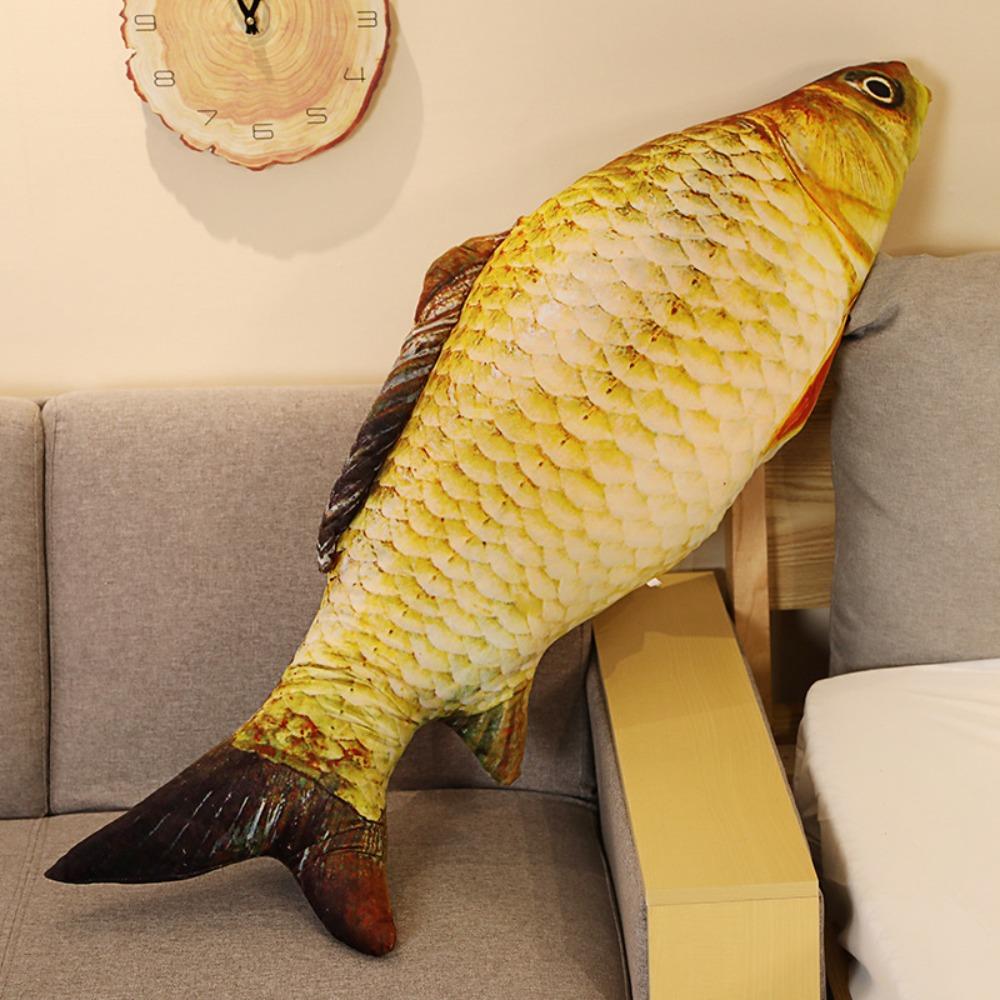 Toy Simulation Design Fish Toy 3D Giant Soft Material Animal Toy Toy Pillow Home Decoration