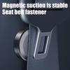 Magnetic Car Seat Belt Holder Fixing Clip Alloy Seat Belt Limiter Stopper Seat Belt Stabilizing Device Car Interior Accessories