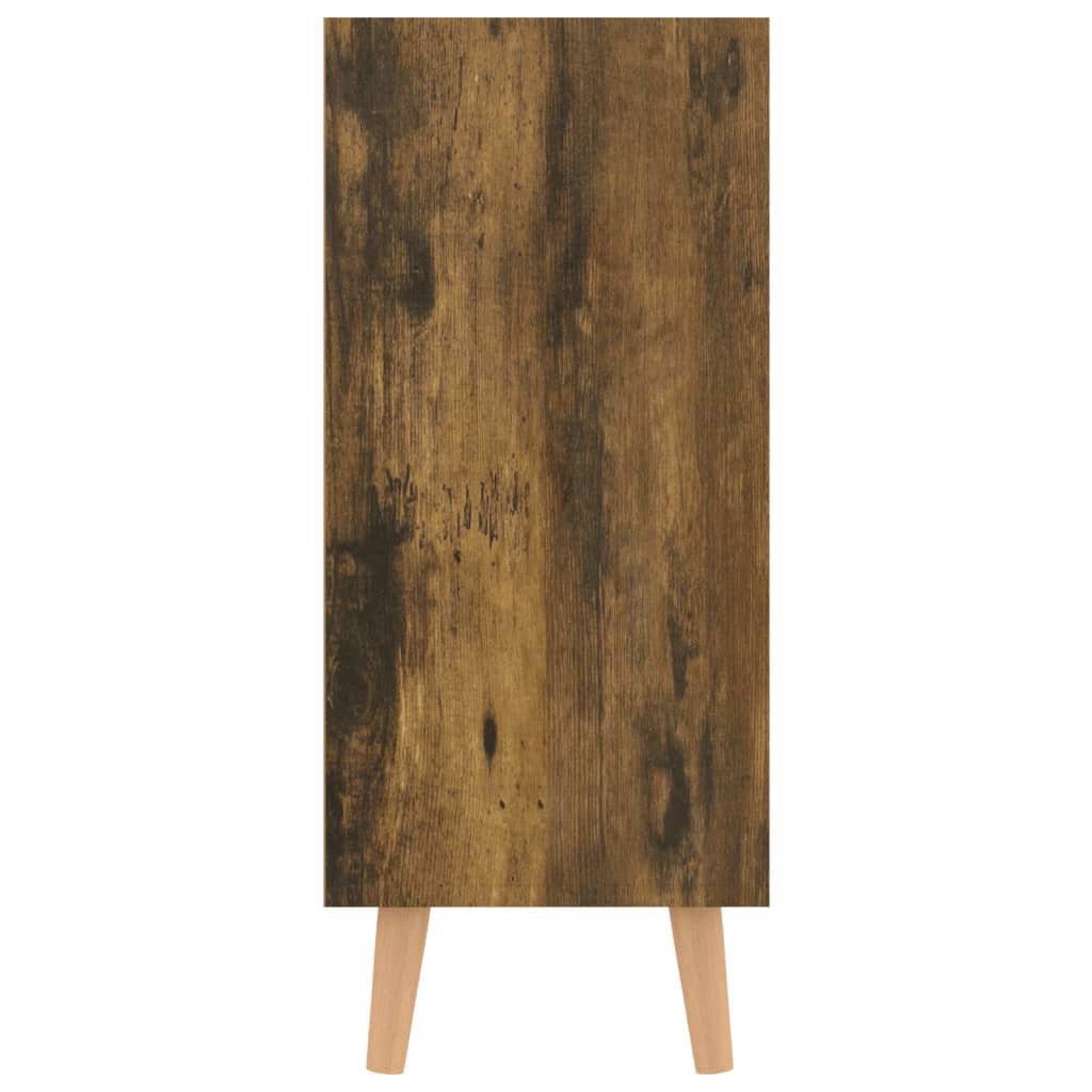 Vidaxl Cabinet, Smoked Oak, 90X30X72 Cm, Wood-Based Material