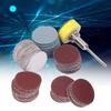 100Pcs Sanding Discs Kit Alumina Stainless Steel Fast Change Disc Set for Metal Plastic