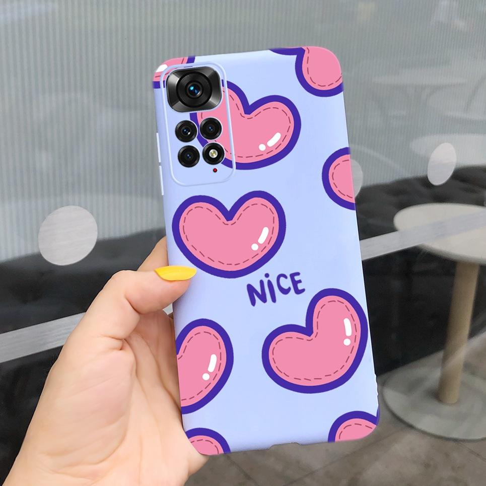 For Xiaomi Redmi Note 11 Pro Plus 5G Case Cover Redmi Note 11S 5G Back Bumper TPU Soft Case Redmi Note 11 Pro Mi 11i 5G Fundas