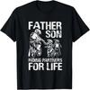 Motocross ercross Brap Dirt Bike Far Son Matchande Pappa T-shirt