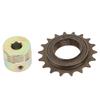 Steel Threaded Bicycle Freewheel 18T Bike Freewheel Single Speed Freewheel  for Bike Upgrade