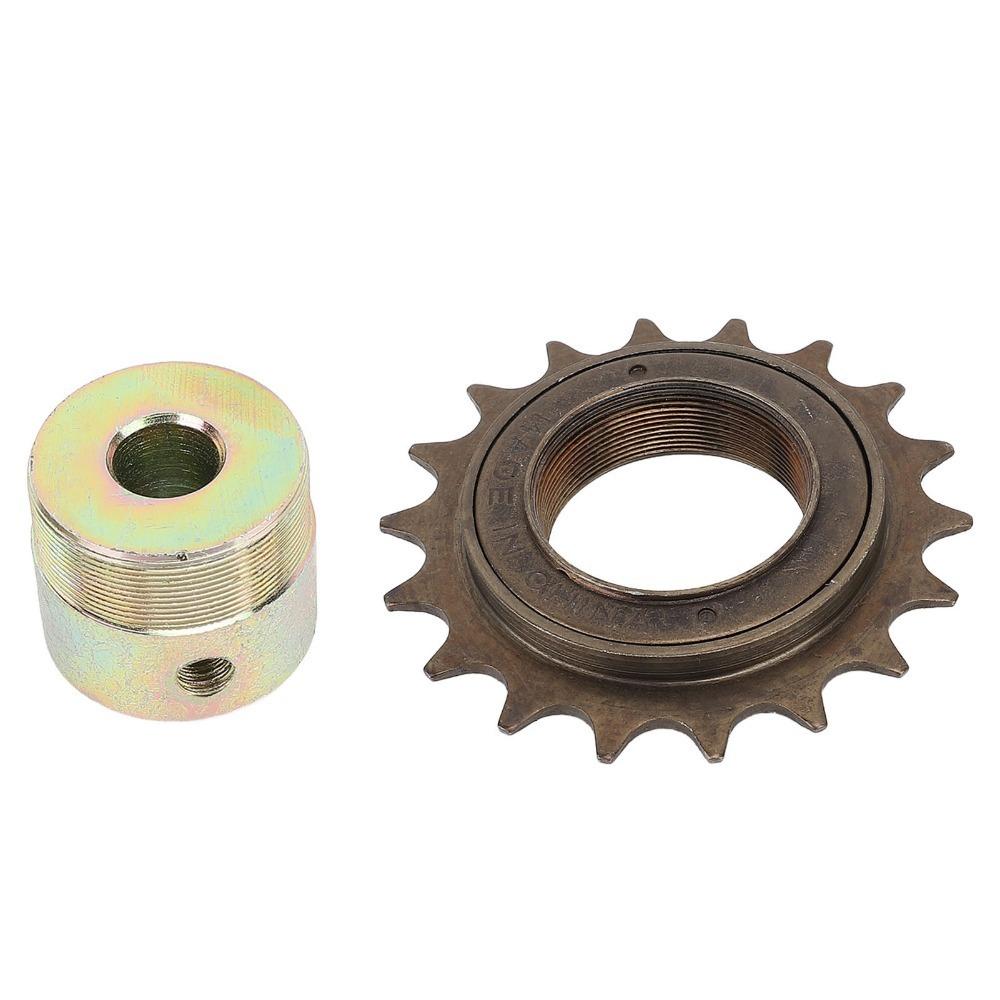 Steel Threaded Bicycle Freewheel 18T Bike Freewheel Single Speed Freewheel  for Bike Upgrade