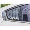 Für Kia Forte K3 2014-18 Seitenfenster-Lufteinlass Lamellenabdeckung Carbonfaser-Stil
