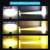 Motorcycle Headlights Led Spotlight 12V Work Lights Led Fog Light For Motorbike Off-Road 4X4 Bike Suv Utv