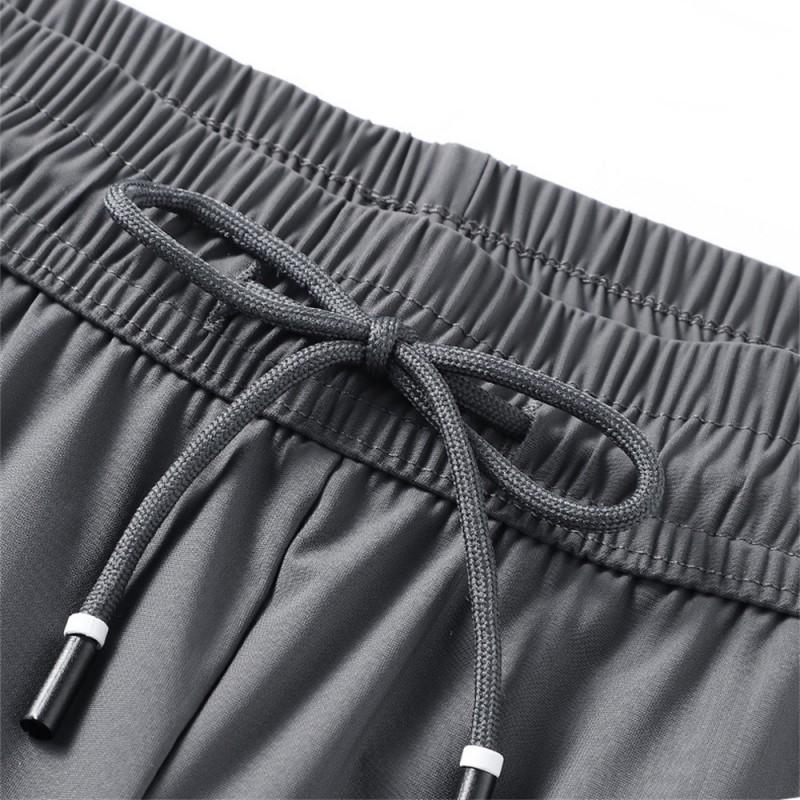 Men's Summer Sports Pants Suitable for Jogging Exercise Daily Casual Quick Dry Cool Pants Slimming Plus Size Skin Friendly Fabric