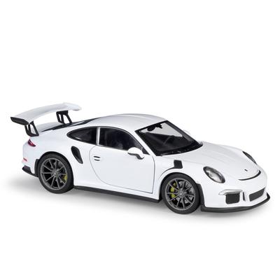 Welly 1/24 Porsche 911 GT3 RS Alloy Sports Car Model Diecast Metal Racing Car Vehicles Model Simulation Collection Kids Toy Gift