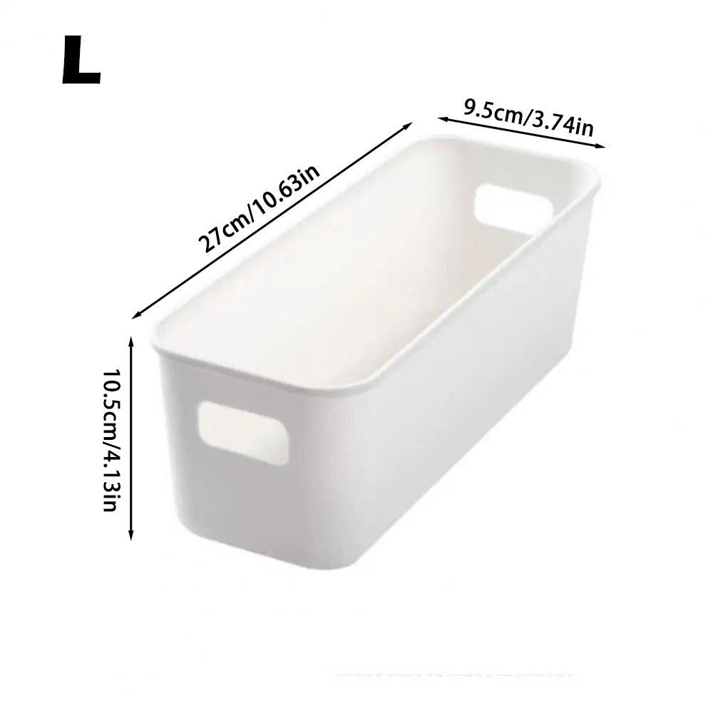 Durable Stackable Desktop Storage Box Large Capacity Coverless Kitchen Organizer Bin Organizer Containers