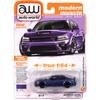 Auto World - 1/64 Scale PREMIUM RELEASE 3 2023 DODGE CHARGER R/T SCAT PACK (PLUM CRAZY) AW64452B-04