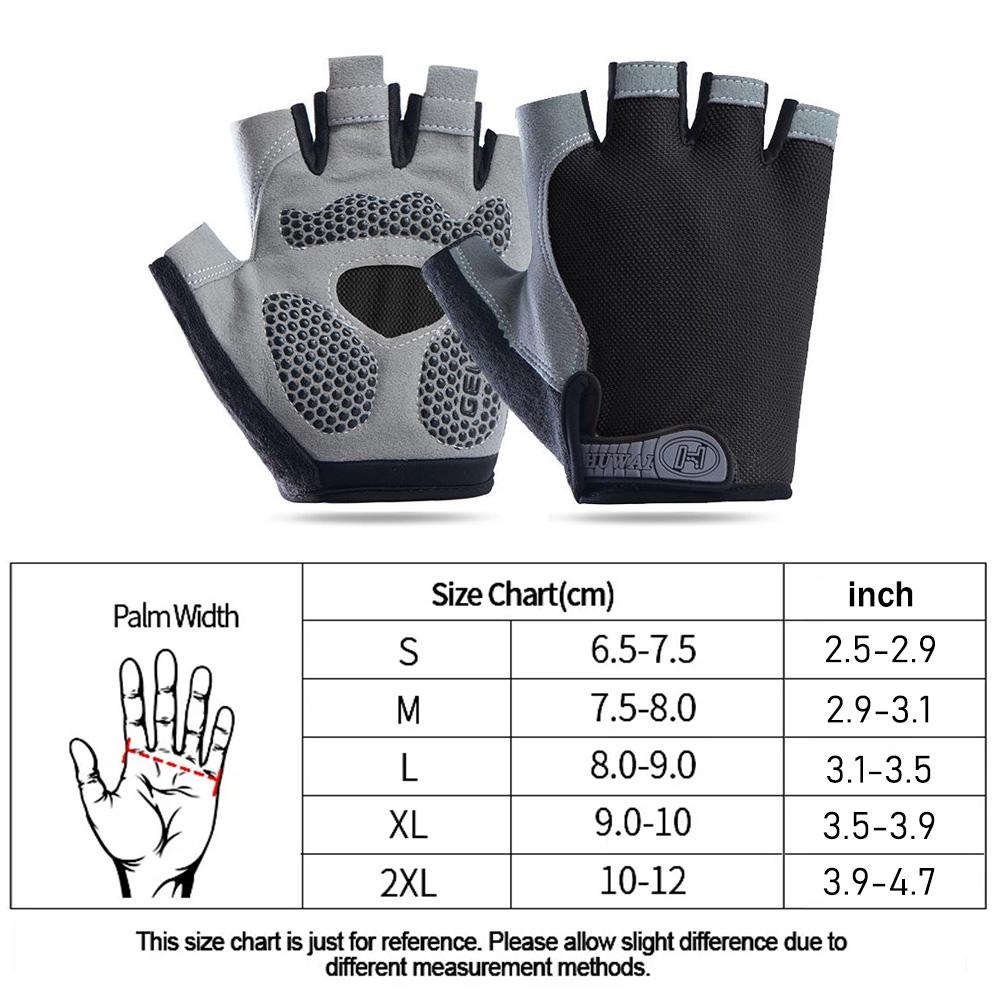 Half Finger Gel Cycling Gloves Men Women Breathable Anti Slip Mtb Bike Bicycle Gloves Summer Gym Yoga Training
