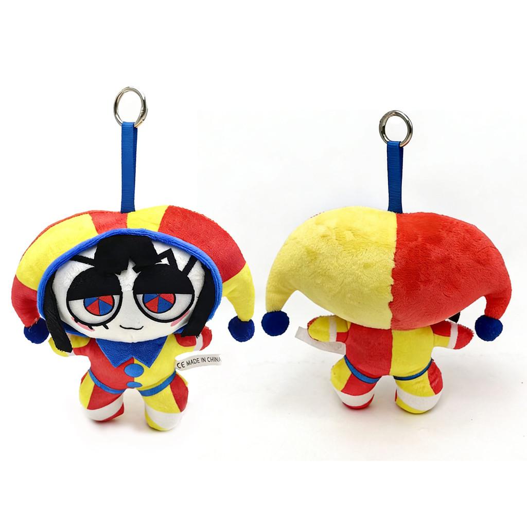 The Amazing Digital Circus Stuffed Plush Keychain With Durable Pp Material For Boys And Girls