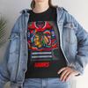 Fantasy Hockey T-shirt Hawks, Unisex T-shirt för Sportfans, Hockeyfan Unisex T-shirt