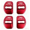 Stainless Steel 4Pcs Car Styling Door Lock Buckle Protector Cover For Dacia Bigster Spring Duster Sandero Jogger Dokker Lodgy