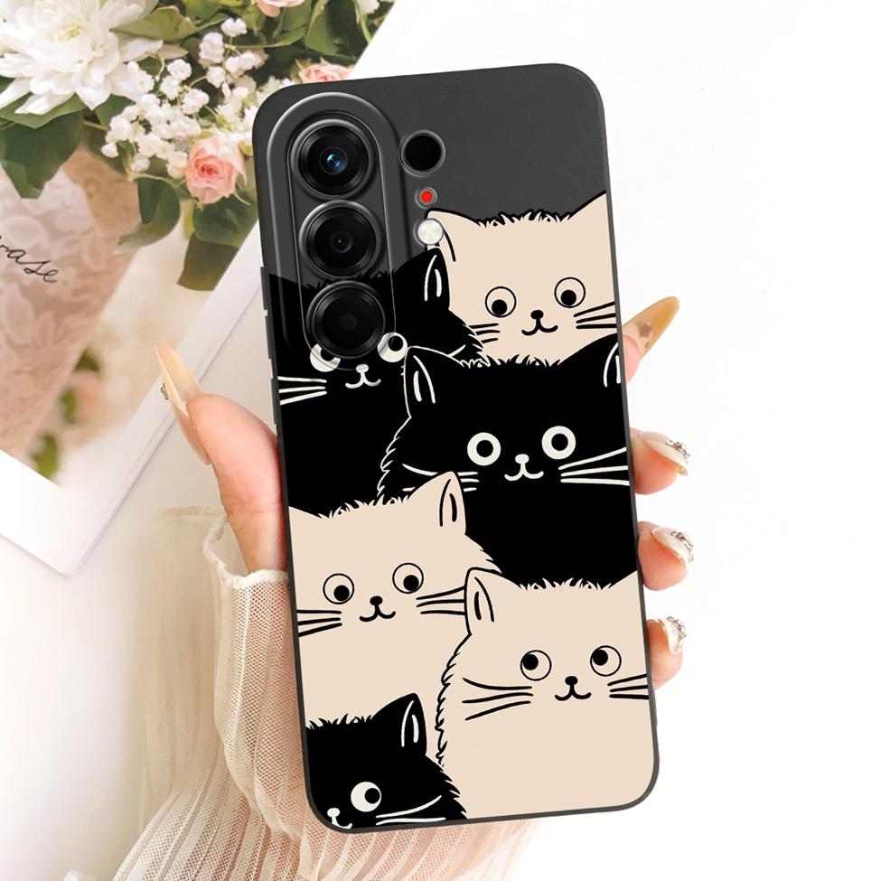 Case For Tecno Camon 50 4G Cover Luxury Fashion Cute Cartoon Funny Painted Silicone Funda For Tecno Camon50 4G CN5 Casing