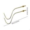 2 Pieces Snooker Billiard Cue Hooks Bridge Rod Pool Table